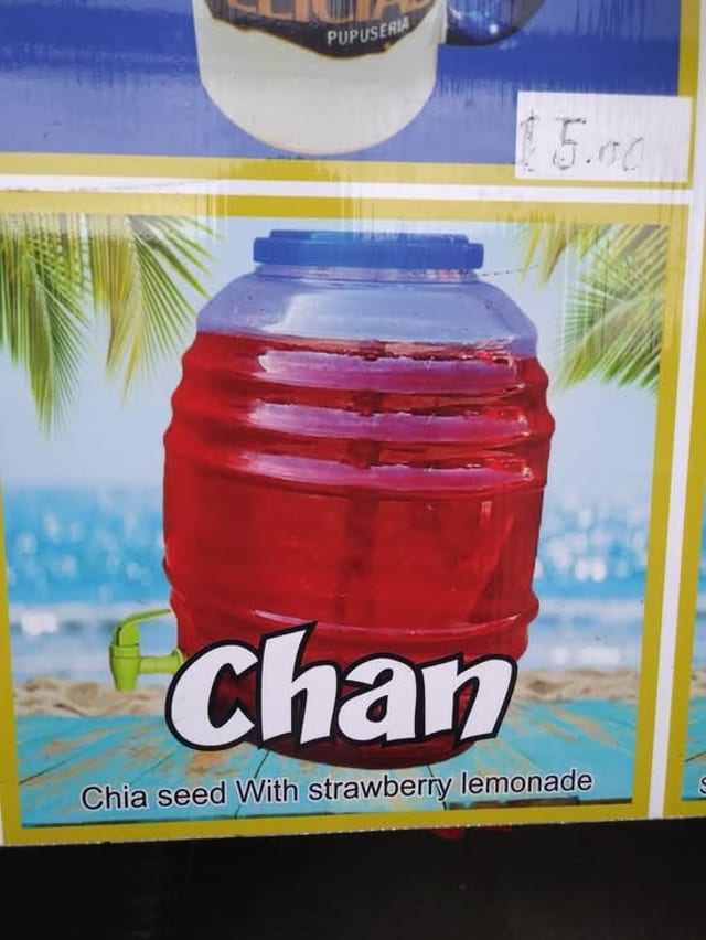 Horchata.